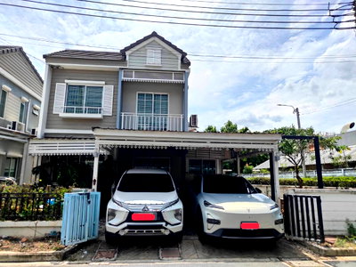 ทาวน์โฮม บางพลี สมุทรปราการ : 🛑ขายด่วนน The Village Bangna-Wongwaen เดอะวิลเลจ บางนา-วงแหวน ทำเลดี เดินทางสะดวก บ้านแฝดหลังมุม ✅พื้นที่ใช้สอยเยอะ