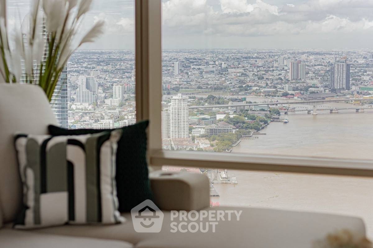 รูป คอนโด 2 ห้องนอน 117 ตร.ม. Four Seasons Private Residences Bangkok ใกล้ BTS สะพานตากสิน (ID 3184228) - รูปที่ 4/10