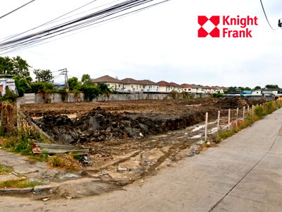 ที่ดิน บางพลี สมุทรปราการ : ขายที่ดิน 5 ไร่ ติดถนนกิ่งแก้ว อำเภอบางพลี จังหวัดสมุทรปราการ