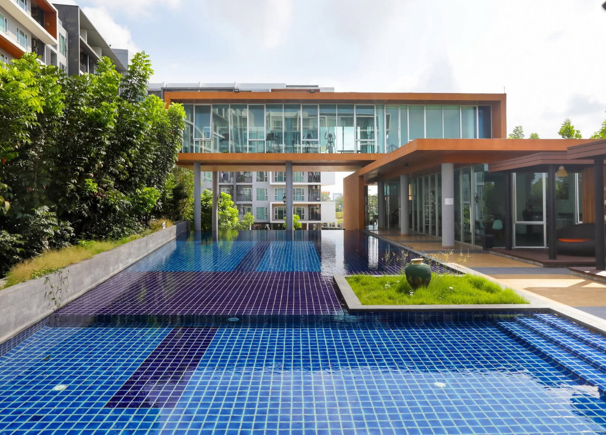 รูป ให้เช่า Serrano Rama 2 ห้องใหญ่ 32 ตร.ม. เดินถึง Central พระราม 2 เพียง 8,000 บาท - รูปที่ 13/13
