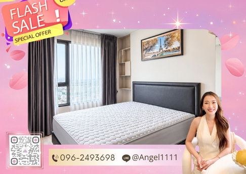 ✨🦄 Ready to Move🦄✨ Life Ladprao 🚝 ใกล้ BTS สถานีห้าแยกลาดพร้าว เฟอร์ครบ จบในที่เดียว โทร 096-2493698 (LLP0073)