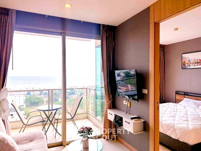 ขายคอนโด : ชั้น 17 ห้องนอน 1 ห้อง The Riviera Jomtien หาดจอมเทียน (ID 3281081)