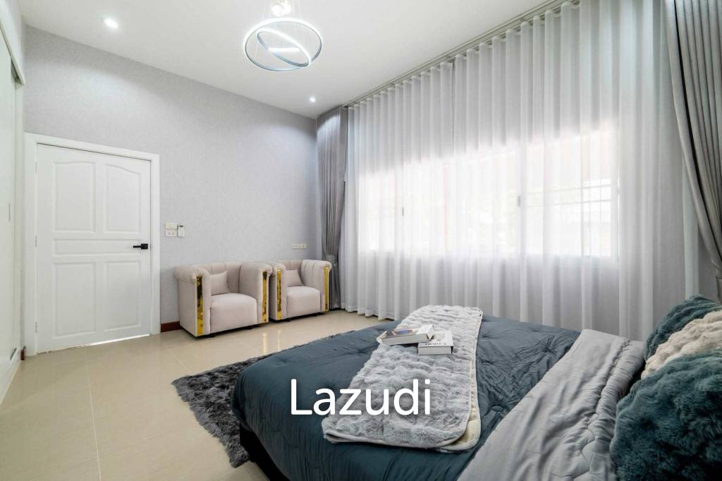 รูป บ้านเดี่ยว 3 ห้องนอน ตกแต่งอย่างหรูหรา ที่พรเทพ การ์เดน วิลล์ 6 - รูปที่ 26/35