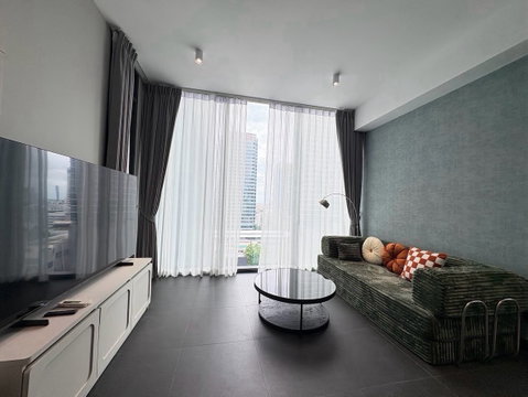 LTHC16137 - Luxury Condo for Rent Sathorn | Tait Sathorn 12 | 71 sq.m. | 1 Bed 1 Bath | Nice View & Fully Furnished | 82K