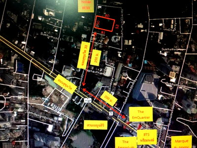 ที่ดิน โรงเรียนเซนต์แอนดรูส์อินเตอร์เนชันแนล กรุงเทพ : LTHC16125 - Prime Development Land for Sale Sukhumvit 33 | 1,023 sq.wah. | 200m to BTS Phrom Phong | CBD Development Site