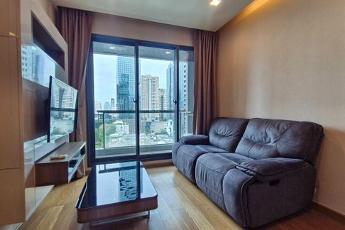Rent !! The Address Sathorn, 1 bedroom 1 bathroom, high floor 13++, Metropolis view, East Facing !!🔥Code C20241100048 furnished, ready to move in📣📣