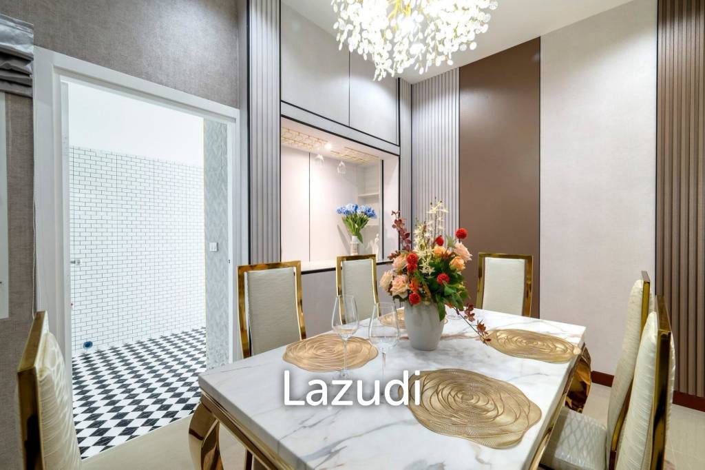 รูป บ้านเดี่ยว 3 ห้องนอน ตกแต่งอย่างหรูหรา ที่พรเทพ การ์เดน วิลล์ 6 - รูปที่ 10/35