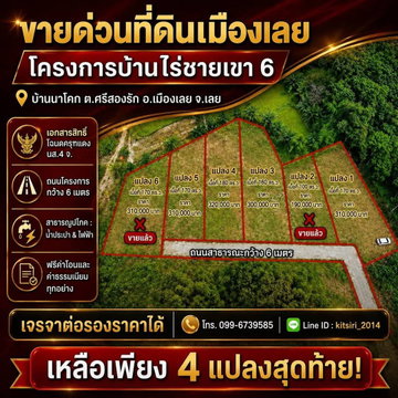 Land for Sale - Mountain Views,Loei City