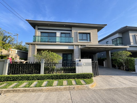 🏡✨ ให้เช่าบ้านเดี่ยวหลังมุม |  Venue Flow พระราม 5  บ้านหลังมุม บรรยากาศเงียบสงบ เพียง 4 หลังในซอย