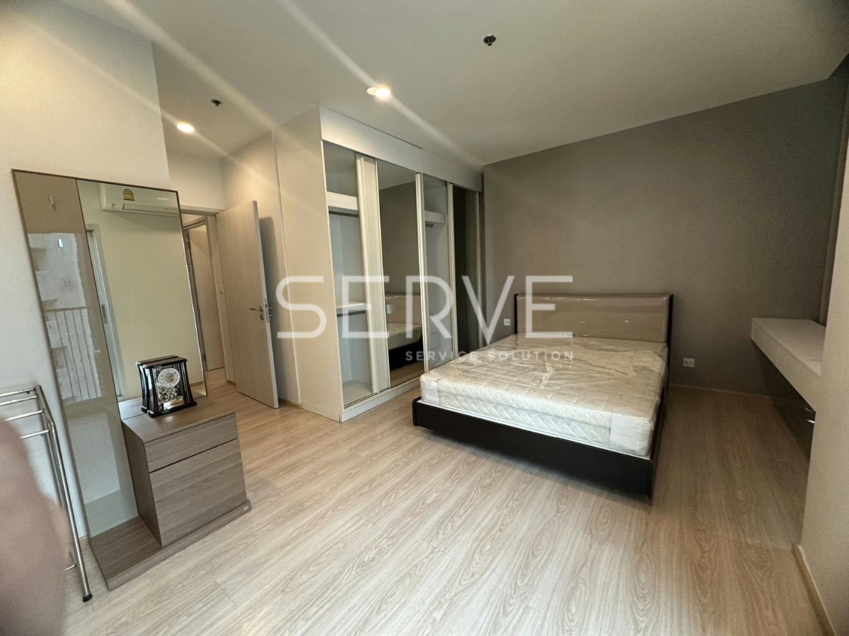 รูป 🔥25K-ห้องกว้าง 2นอน ตกแต่งครบ ชั้นสูงสุด20+ วิวดี เฟอร์จัดเต็ม พร้อมเข้าอยู่ คอนโดทำเลดีมาก ใกล้  ติด MRT ศูนย์วัฒนธรรม  @ Noble Revolve Ratchada 2  - รูปที่ 3/6