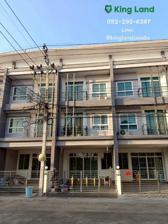 รูป #ให้เช่าทาว์นโฮม 3 ชั้น หมู่บ้านรื่นฤดี7 รามอินทรา - หทัยราษฎร์  ตกแต่งสุดหรูมากๆ มี 3ห้องนอน 3 ห้องน้ำ  #เฟอร์นิเจอร์ครบจัดเต็มสุดๆ จอดรถได้ 2คัน - รูปที่ 1/18