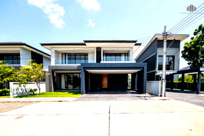 บ้านเดี่ยว เขตทุ่งครุ : บ้านเดี่ยวหรู 2 ชั้น ใจกลางพุทธบูชา! Bourton Residence ใช้สอยเริ่มต้น 312 ตร.ม. 4 ห้องนอน 5 ห้องน้ำ 1 ห้องแม่บ้าน 3 ที่จอดรถ บนทำเลสงบ | #TPI-3440