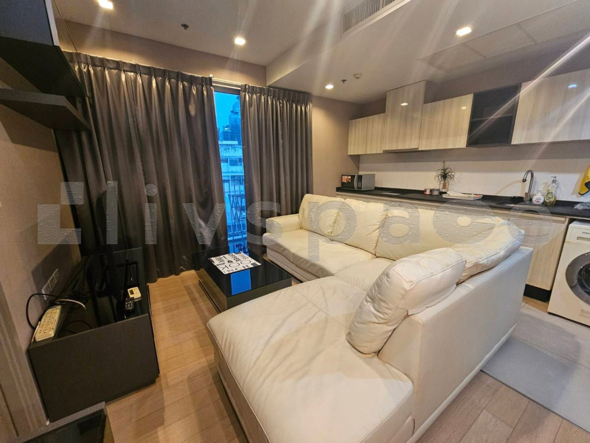 รูป ▚ L06CMSツ HQ Thonglor 1 Bed 43.5ตร.ม. โซฟาใหม่ ห้องกว้าง ใกล้ BTS ทองหล่อ 33,000/เดือน✨ - รูปที่ 2/5