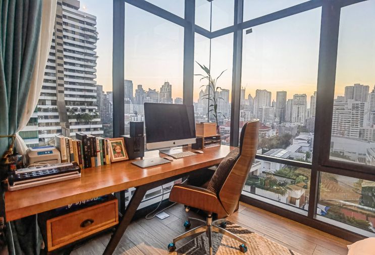 2-bed condo for rent, 86 sqm, The Lofts Asoke
