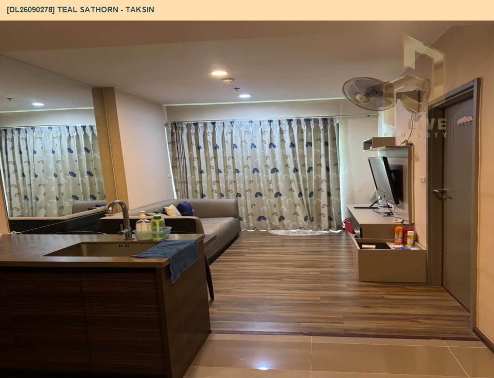 รูป DL26090278 ขายคอนโด ทีล สาทร - ตากสิน (TEAL Sathorn - Taksin) ใกล้ BTS วงเวียนใหญ่ พร้อมเข้าอยู่ โทรด่วน 0653619502 LineID @952jdxxk - รูปที่ 11/11
