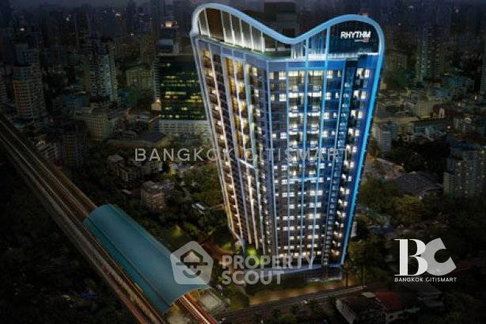 ใกล้ BTS พระโขนง เพียง 70 เมตร | คอนโด 1 ห้องนอน Rhythm Sukhumvit 44/1 (ID 3282780)