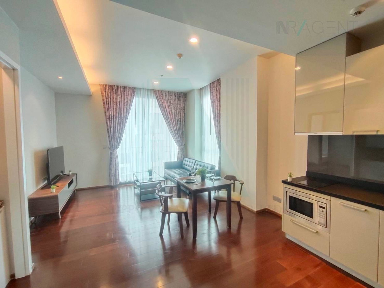 รูป 🎉 ให้เช่าคอนโด ควอทโทร บาย แสนสิริ อาคาร A ชั้น 28 1 ห้องนอน ขนาด 58.00 ตรม ใกล้ Major เอกมัย - รูปที่ 1/8