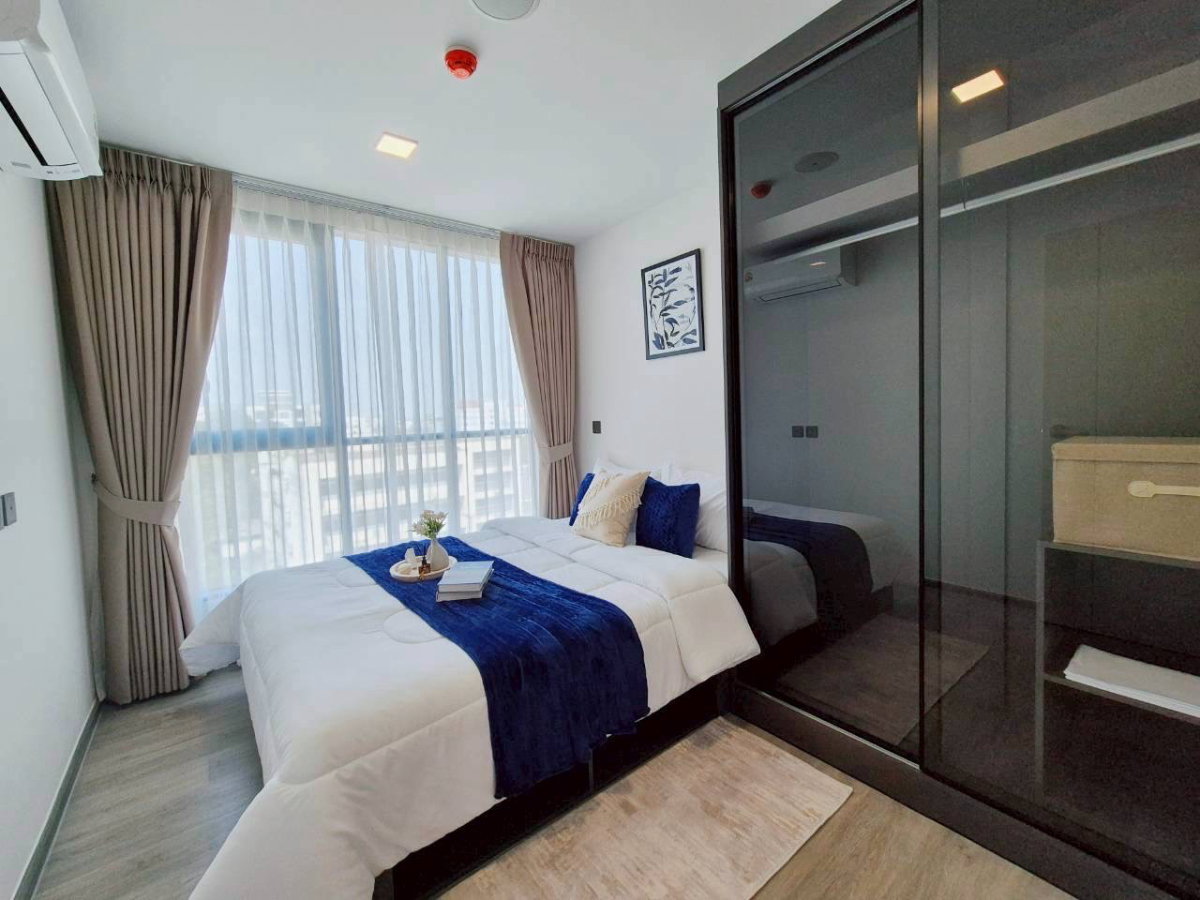 รูป T288 ให้เช่าคอนโด Atmoz Palacio Ladprao-Wanghin (แอทโมซ พาลาซิโอ ลาดพร้าว-วังหิน) ห้องใหม่สวยมาก เฟอร์ครบ พร้อมเข้าอยู่ทันที ราคาถูกสุดๆ - รูปที่ 3/18