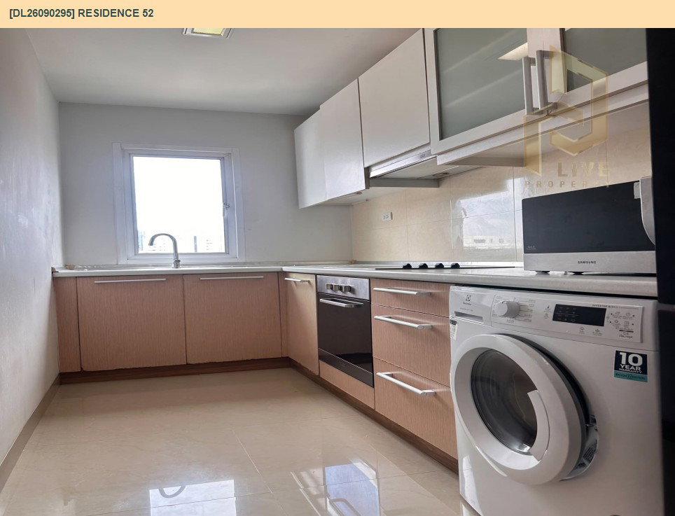 รูป DL26090295 ให้เช่าคอนโด เรสซิเดนซ์ 52 (Residence 52) ใกล้ BTS อ่อนนุช พร้อมเข้าอยู่ โทรด่วน 0614453194 LineID @952jdxxk - รูปที่ 6/19