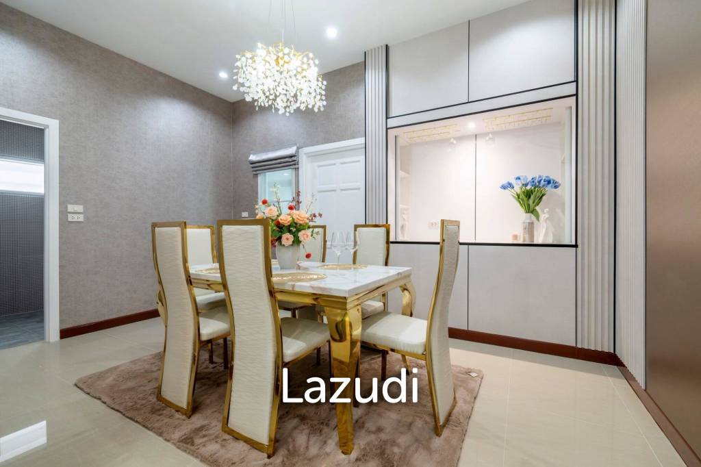 รูป บ้านเดี่ยว 3 ห้องนอน ตกแต่งอย่างหรูหรา ที่พรเทพ การ์เดน วิลล์ 6 - รูปที่ 8/35