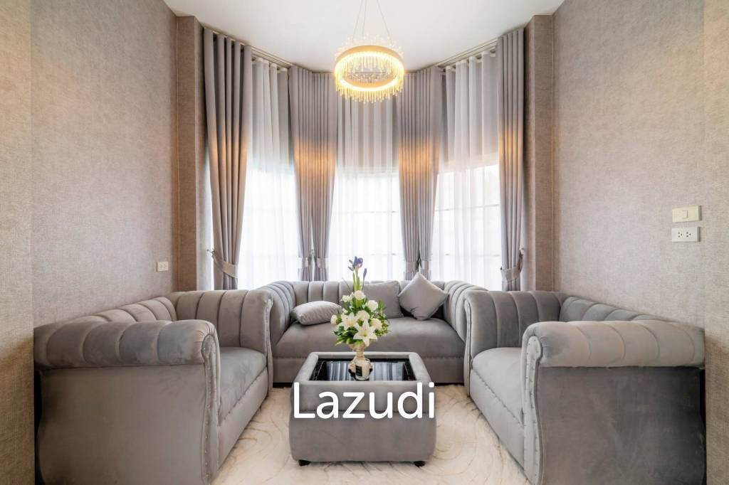 รูป บ้านเดี่ยว 3 ห้องนอน ตกแต่งอย่างหรูหรา ที่พรเทพ การ์เดน วิลล์ 6 - รูปที่ 7/35
