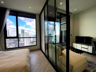 Condos for rent : 🎊 For Rent Condo CHAPTER CHAROENNAKHORN-RIVERSIDE Building B, Floor 33,1 bed room, Room size 32.00 sqm