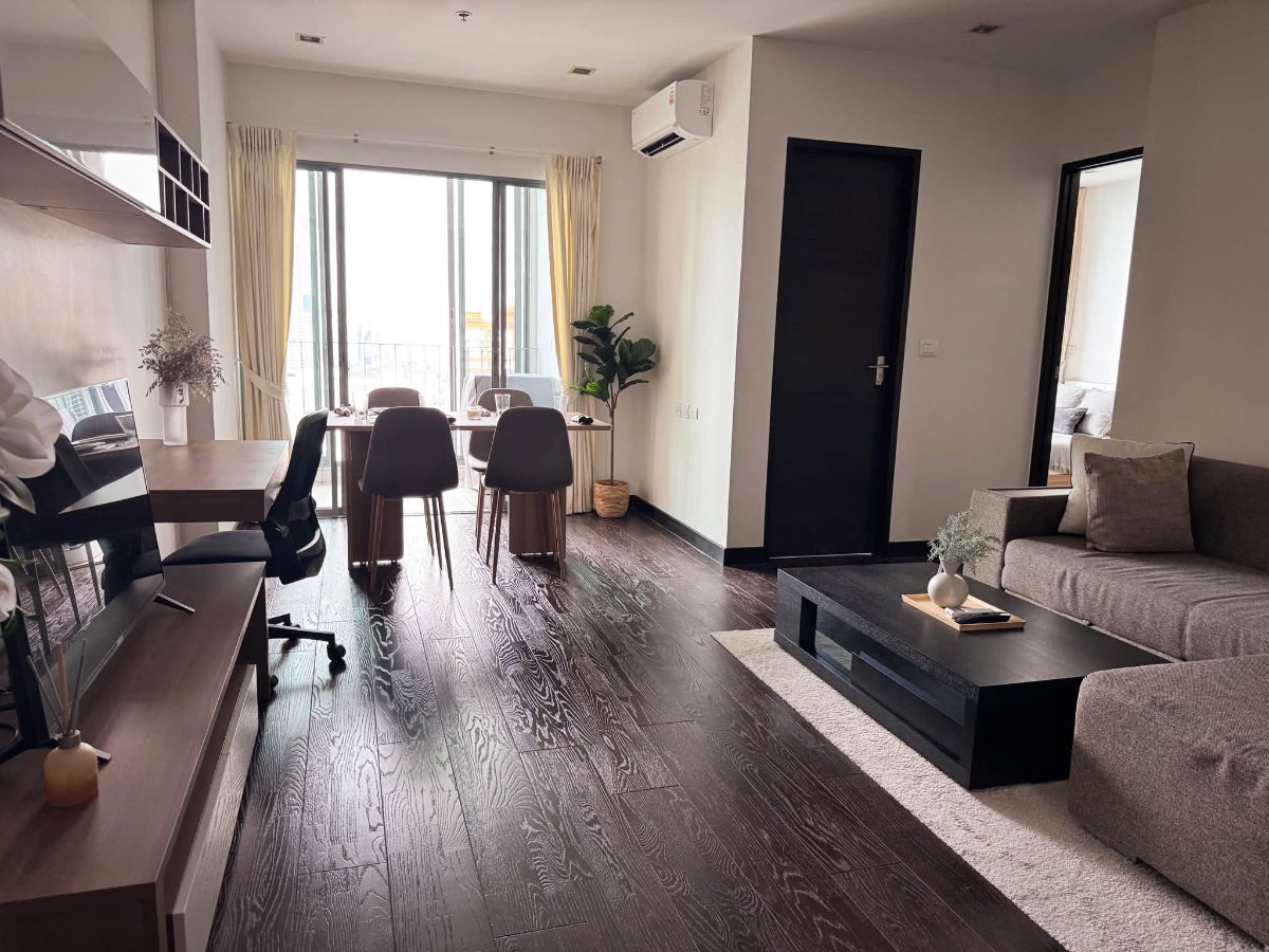 รูป IDEO Q พญาไท 🚆 ติด BTS + Airport Link | 1 Bedroom 45 ตร.ม. วิวเมืองโล่ง | เครื่องซัก-อบผ้า | 29,500.-/เดือน - รูปที่ 9/13