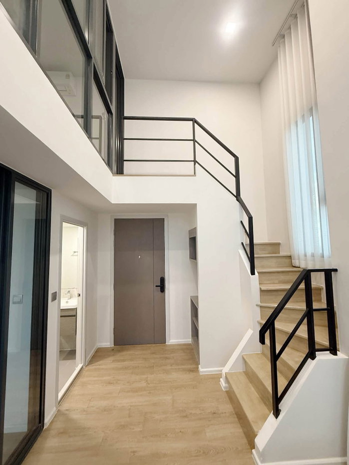 รูป ปล่อยเช่าห้อง Modiz Rhyme Ramkhamhaeng พร้อมเข้าอยู่ 🏙️ Duplex 2 ชั้น | ห้องมุม | ชั้น 28 | วิวเมืองสวย - รูปที่ 8/9