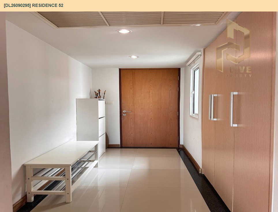 รูป DL26090295 ให้เช่าคอนโด เรสซิเดนซ์ 52 (Residence 52) ใกล้ BTS อ่อนนุช พร้อมเข้าอยู่ โทรด่วน 0614453194 LineID @952jdxxk - รูปที่ 7/19