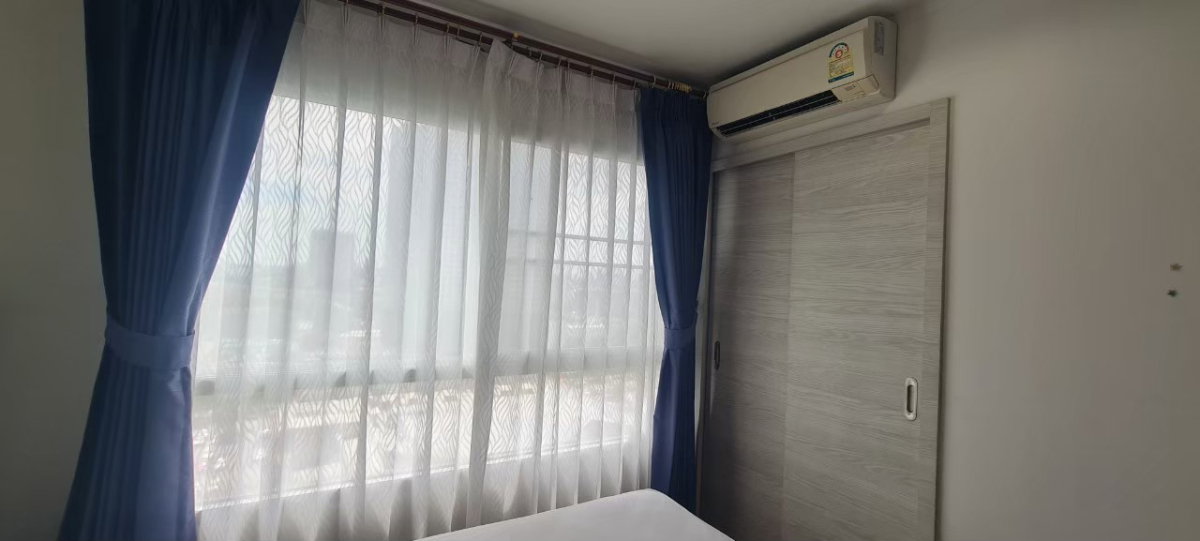 รูป ให้เช่าห้องแต่งพร้อม เฟอร์ครบ ห้องใหญ่ วิวดี ราคาถูก ใกล้ ARL และ MRT สถานีหัวหมาก - รูปที่ 3/13