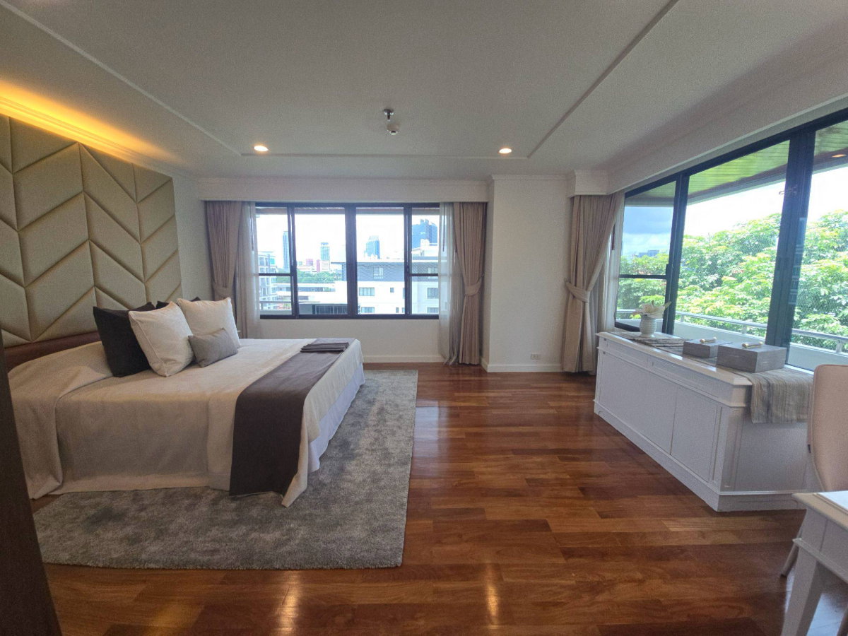 รูป LTHC16130 - Spacious Condo for Rent Sukhumvit 16 | Mayfair Garden | 220 sq.m. | 3 Beds 3 Baths | Fully Furnished | 110K - รูปที่ 7/8