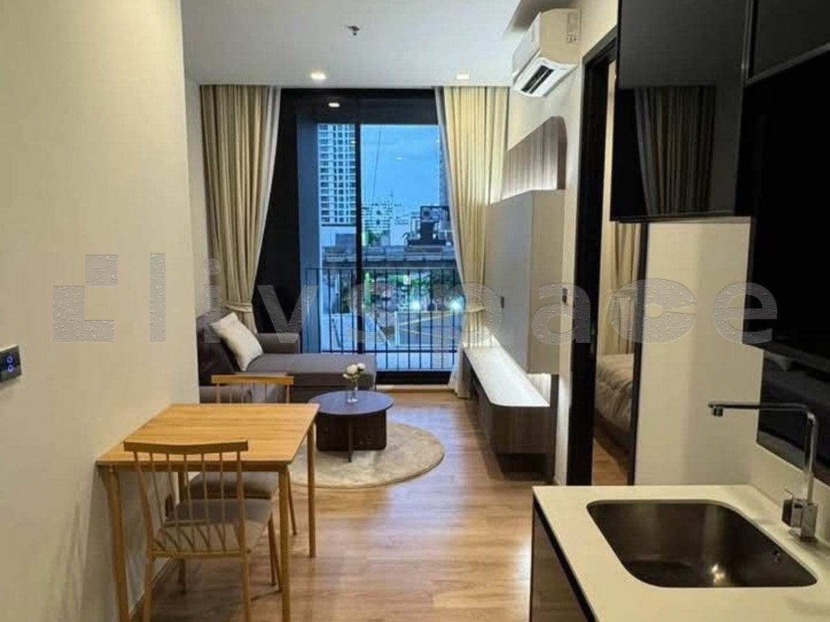 รูป ▚ L0VC07ツ Noble Around Ari 1 Bed 35.5ตร.ม. ลดพิเศษจาก 27k เฟอร์ครบ พร้อมอยู่ ส่วนกลางปังสุดในอารีย์✨ - รูปที่ 1/6