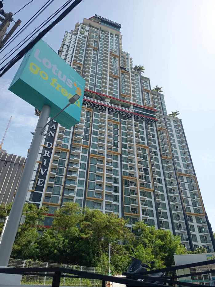 รูป ให้เช่าคอนโดจอมเทียน • ชั้นสูง • 1 ห้องนอน • อ่างจากุซซี่ (CPT132) - รูปที่ 11/12