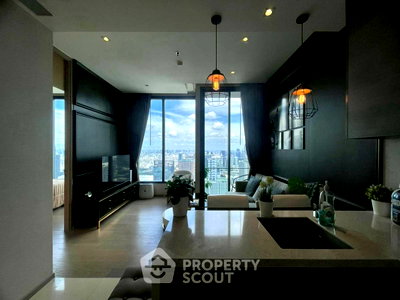 คอนโดให้เช่า : คอนโด 1 ห้องนอน ชั้น 48 The Esse Asoke ใกล้ MRT สุขุมวิท (ID 2977768)