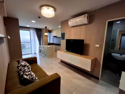 Condos for rent : For Rent Condo AIRLINK RESIDENCE Building 7, Floor 8,2 bed room, Room size 49 sqm