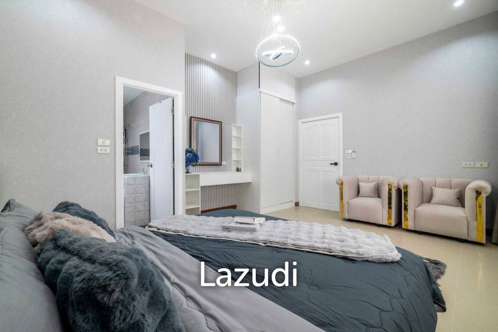รูป บ้านเดี่ยว 3 ห้องนอน ตกแต่งอย่างหรูหรา ที่พรเทพ การ์เดน วิลล์ 6 - รูปที่ 25/35