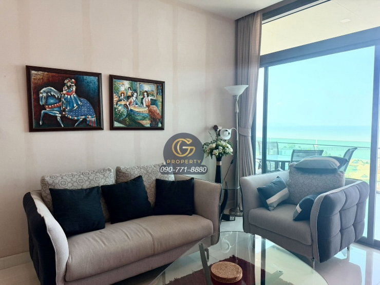 รูป ให้เช่า Casalunar Paradiso คอนโดติดหาดส่วนตัว 2 นอน 95 ตร.ม. (ตึก B ชั้น 10) วิวทะเลสวย - รูปที่ 7/10