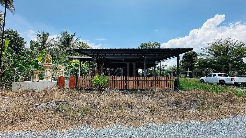 รูป บ้านเดี่ยว ที่ดิน 1 ไร่ 3 งาน คลองชะโด สามชุก สุพรรณบุรี วิวสวย ราคาถูกมาก - รูปที่ 2/19