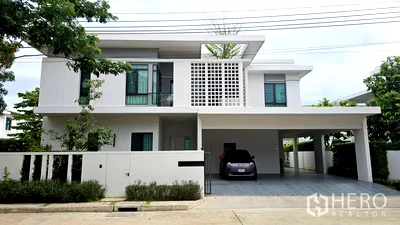 เช่าบ้านเดี่ยว บ.บรอนสัน แอนด์ จาคอบส์ อินเตอร์เนชั่นแนล : ให้เช่า บ้านเดี่ยว 4 ห้องนอน Mantana Bangna KM 15 (อดีตบางนา กม. 15) บางโฉลง บางพลี สมุทรปราการ