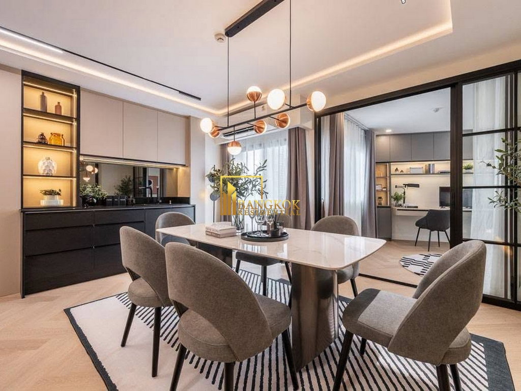 รูป Fifty Fifth Tower | Renovated 3 Bed Condo For Sale in Thonglor - BR10285CD - รูปที่ 3/33