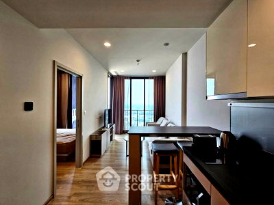 คอนโดให้เช่า : คอนโด 1 ห้องนอน ชั้น 33 Oka Haus Sukhumvit 36 ใกล้ BTS ทองหล่อ (ID 3293023)