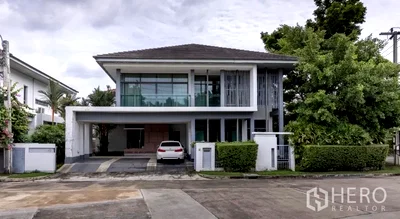 Houses for rent National Institute of Development Administration (NIDA) : For Rent or Sale 5 Bedroom Detached House in Setthasiri Srinakarin-Rama 9 in Hua Mak, Bang Kapi, Bangkok