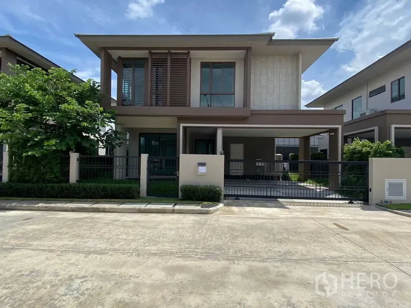 รูป ให้เช่า บ้านเดี่ยว 4 ห้องนอน Burasiri Krungthep Kreetha (บูราสิริ กรุงเทพมหานคร กรีธา) หัวหมาก บางกะปิ กรุงเทพมหานคร - รูปที่ 1/21