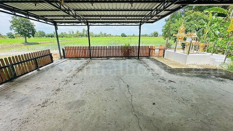 รูป บ้านเดี่ยว ที่ดิน 1 ไร่ 3 งาน คลองชะโด สามชุก สุพรรณบุรี วิวสวย ราคาถูกมาก - รูปที่ 3/19