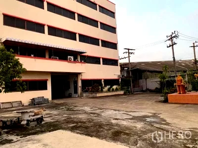 โรงงานให้เช่า : ให้เช่า โรงงาน 2200 ตรม ในคลองบางปลากด พระสมุทรเจดีย์ สมุทรปราการ