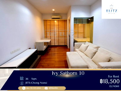 เช่าคอนโด BTS เซนต์หลุยส์ : ✨ Ready to move in immediately - Prime Sathorn Soi 10 location with vibrant city lifestyle ✨