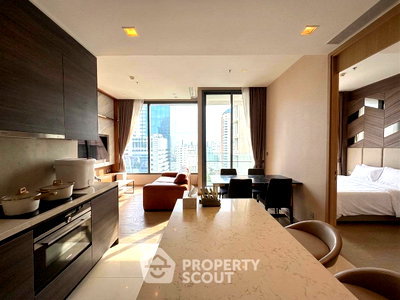 Condos for rent : High-Floor 2-BR At The Esse Asoke Near MRT Sukhumvit (ID 3233514)