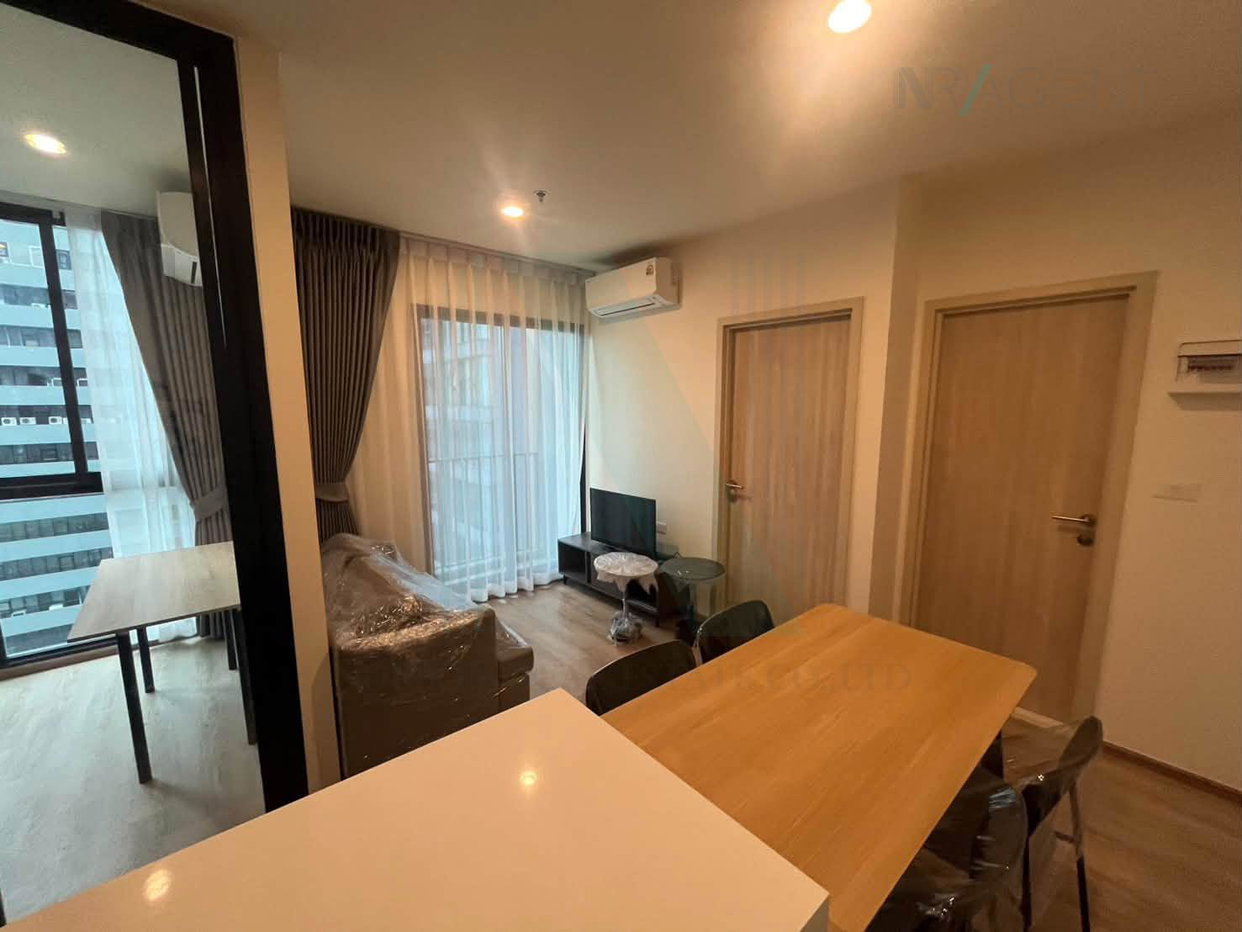 รูป 🔺 ให้เช่าคอนโด นิว ดิสทริค อาร์ไนน์ พระราม 9 อาคาร 1 ชั้น 16 1 BED PLUSขนาด 35 ตรม ใกล้ MRT พระราม 9 - รูปที่ 6/8