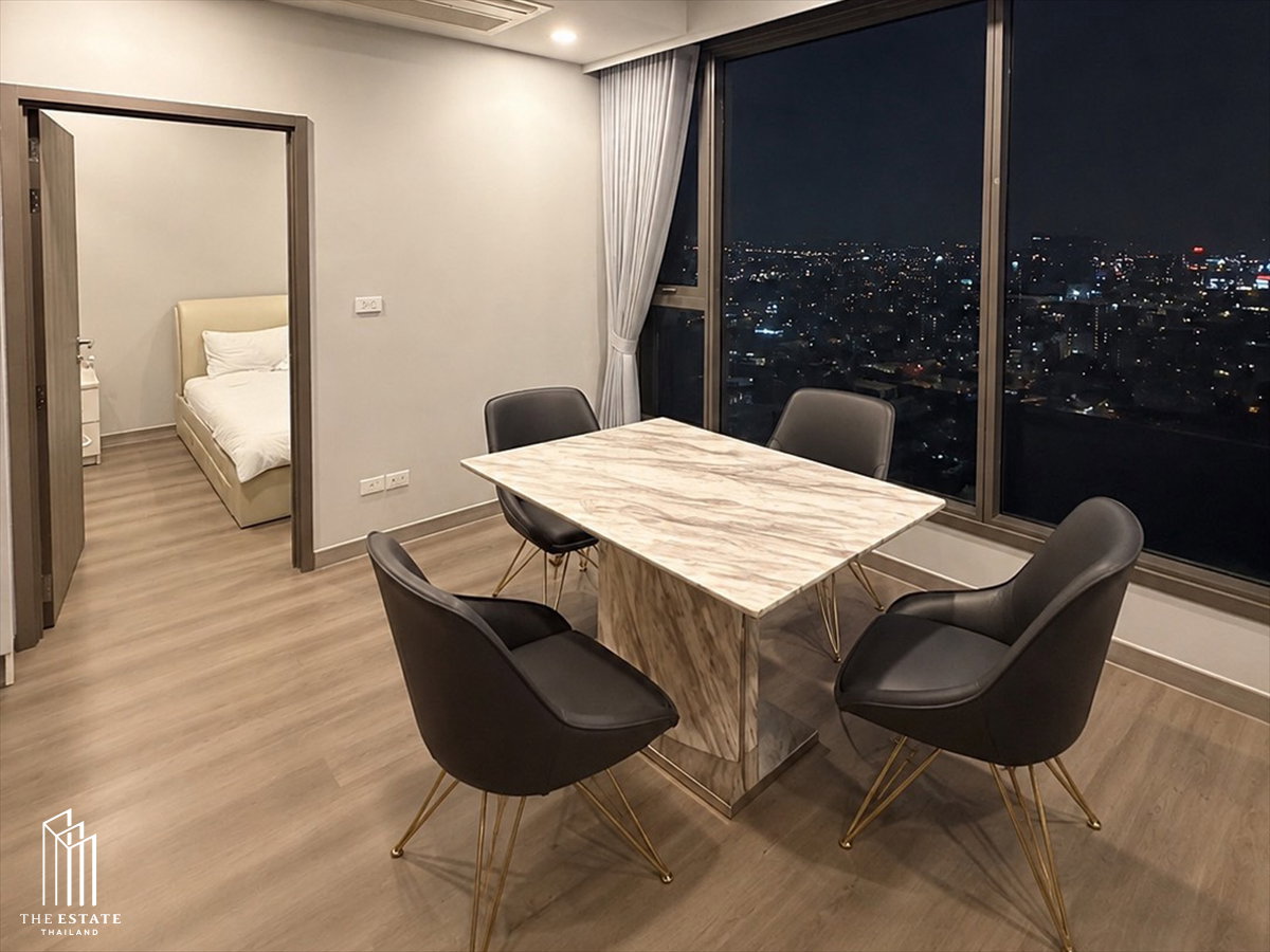 รูป For Sale Whizdom The Forestias (Destinia) ห้องมุม ขนาดใหญ่ที่สุดในชั้น ได้วิว 2 ทิศ ทิศใต้ได้วิวสวนป่า 30 ไร่ และทิศตะวันออก - รูปที่ 1/13