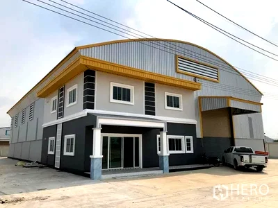 โรงงานให้เช่า : ให้เช่าหรือขาย โรงงาน 826 ตรม บางเลน นครปฐม